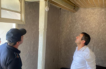 В Гергебильском районе в домах пенсионеров установили пожарные извещатели