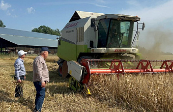 В Хасавюртовском районе проходит кампания по уборке озимых