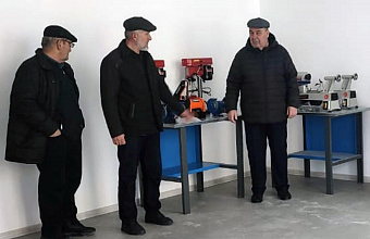 Парламентарий Руслан Ибрагимов проинспектировал объекты школьного образования в Хасавюртовском районе