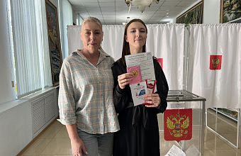 Молодой избиратель Кизляра поделилась впечатлениями о своем первом участии в голосовании