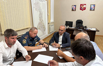 Ландшафтный пожар в Тарумовском районе ликвидирован