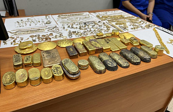 Контрабанду 54 слитков золота на 142 млн рублей пресекли в Дагестане