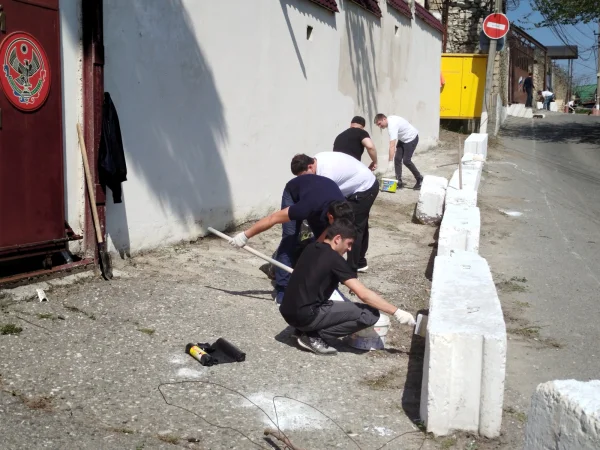 УФСИН по Дагестану активно включилось во Всероссийский субботник