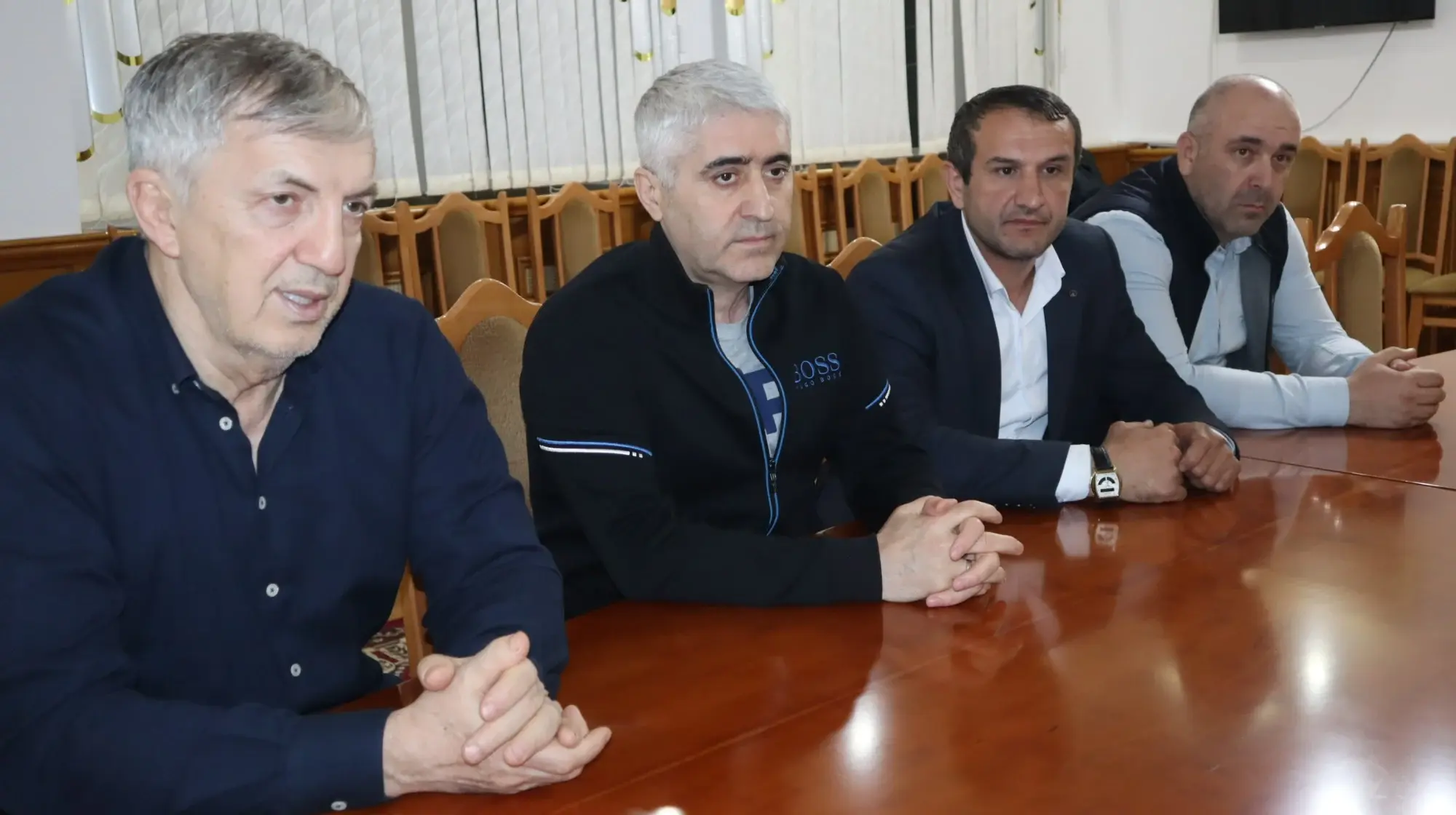 Хизри Абакаров и Джамалудин Нажмудинов осмотрели оползневые участки дорог в Гергебильском районе