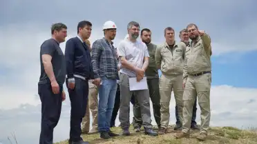Магомед Рамазанов проверил строительство водовода, который обеспечит водой 1 млн жителей