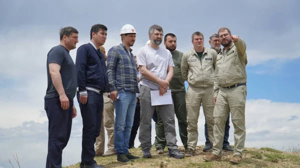 Магомед Рамазанов проверил строительство водовода, который обеспечит водой 1 млн жителей