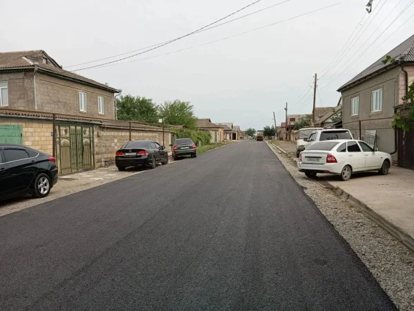 В сёлах Сулейман-Стальского района обновляют улично-дорожную сеть