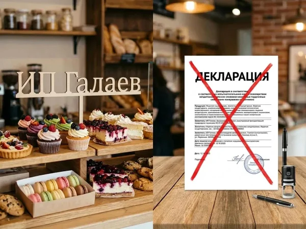 В Дагестане аннулировали декларацию ИП из-за сомнительных десертов и выпечки