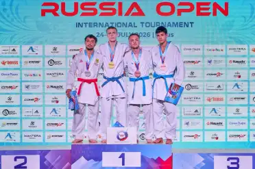 Дагестанские каратисты завоевали две бронзовые медали турнира Russia Open WKF