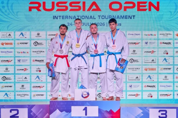 Дагестанские каратисты завоевали две бронзовые медали турнира Russia Open WKF