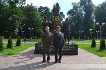 Руководитель ансамбля «Лезгинка» с рабочим визитом посетил Брянскую область