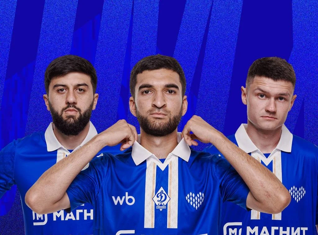 Махачкалинское «Динамо» продлило контракты с тремя футболистами