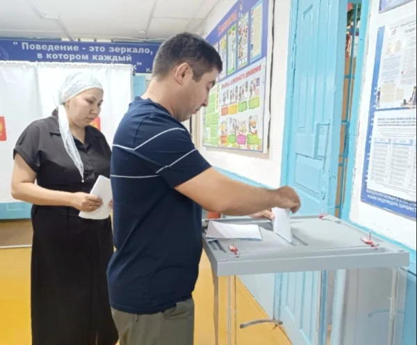В Кизлярском районе продолжается второй день голосования