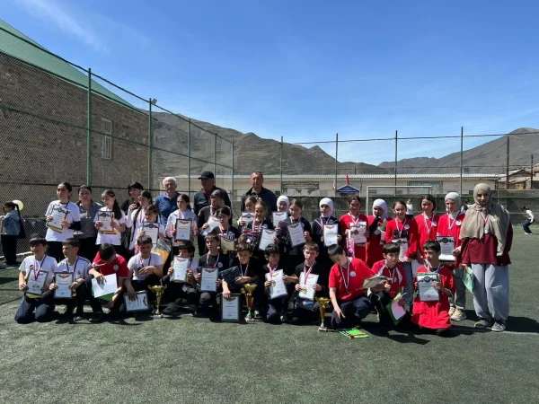 Школьники Курахского района поучаствовали в «Весёлых стартах»