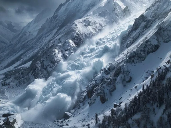 В Цумадинском районе при сходе лавины погиб пограничник