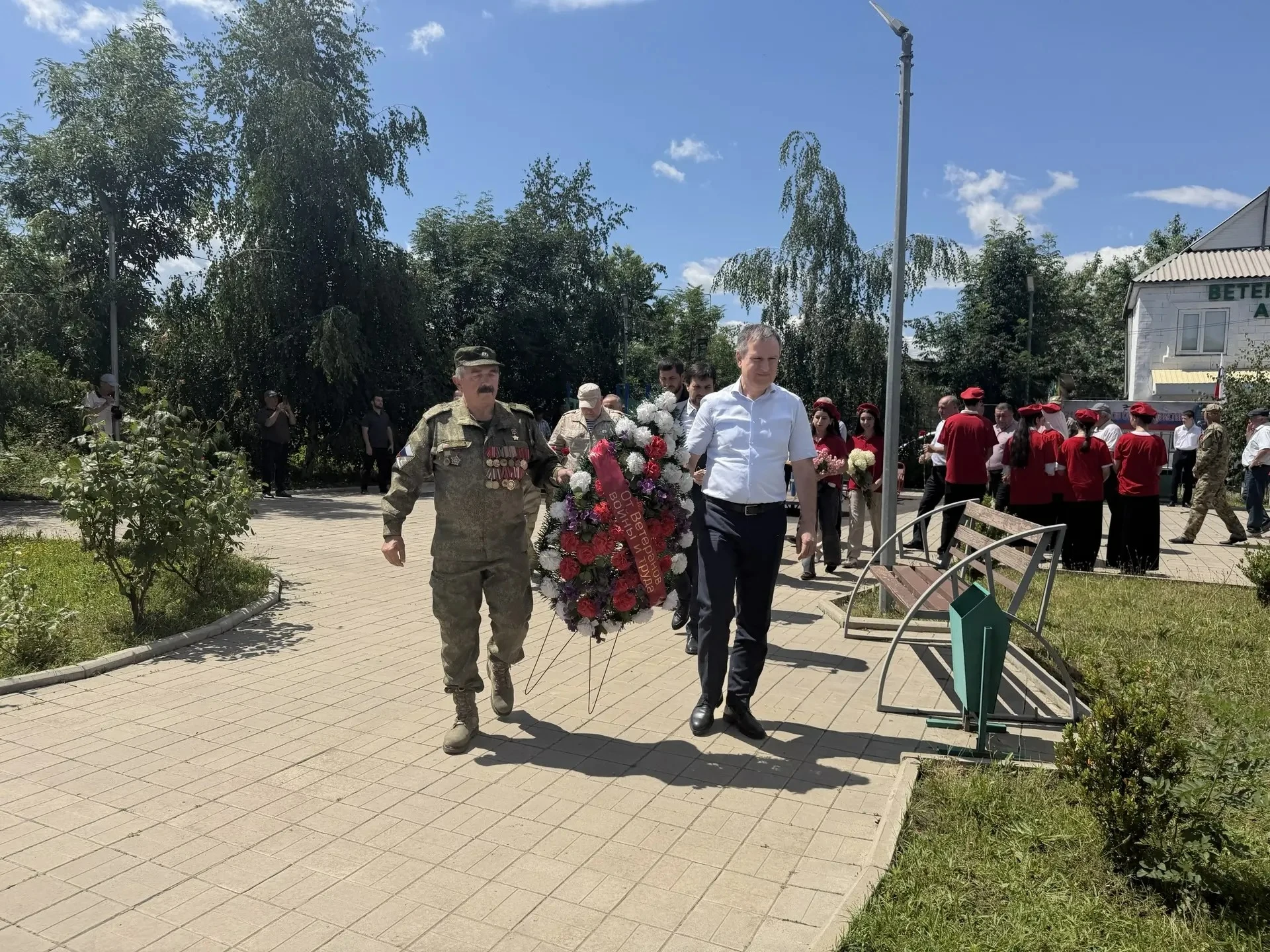 В Сулейман-Стальском районе отметили День ветеранов боевых действий