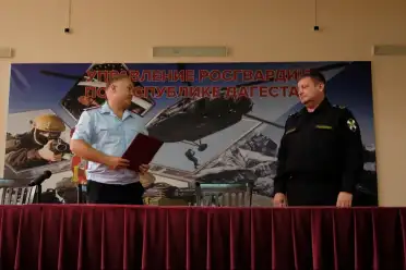 Полковник Вадим Кузнецов вручил награды специалистам тыловых подразделений Росгвардии