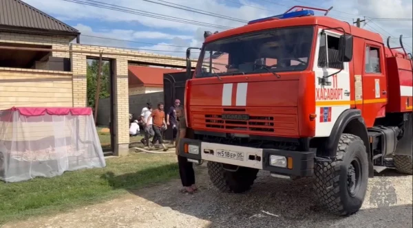 При пожаре в Хасавюртовском районе погибли двое маленьких детей