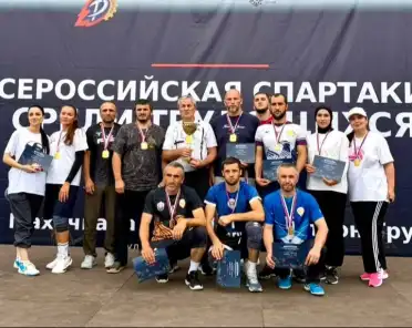 Команда Махачкалы заняла первое место на Спартакиаде трудящихся