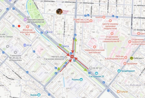 В Махачкале в ночное время ограничат движение по центральному проспекту