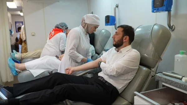 50 доноров пополнили банк крови в рамках акции «Код донора. Единство» в Хасавюрте