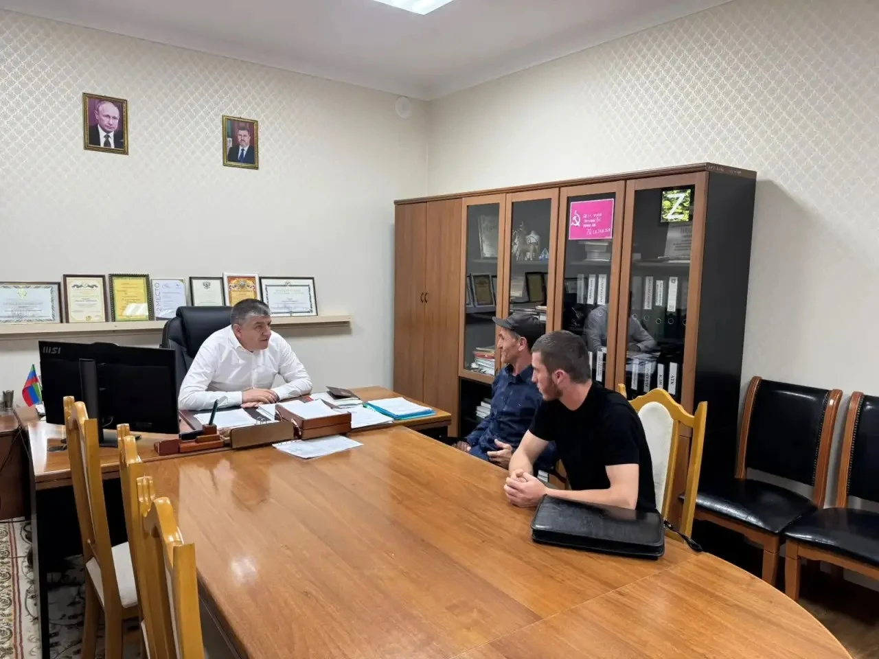 В Левашинском районе взяли на контроль вопросы оформления льгот для семьи участника СВО
