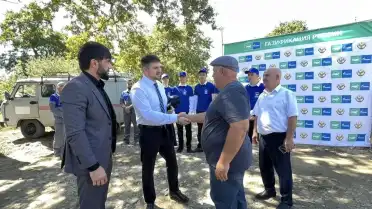 В дом родителей Героя России в Дербентском районе провели газ