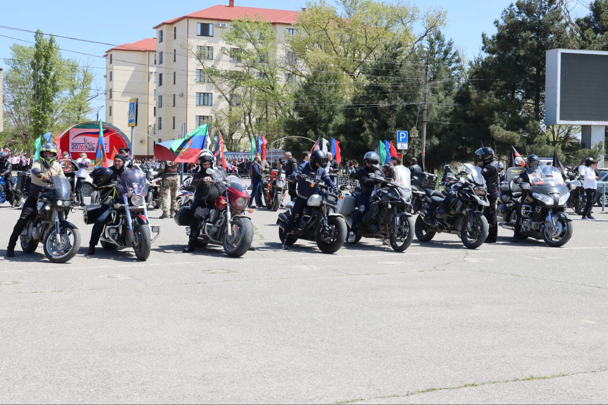 Избербаш принял международный мотомарш «Дороги Победы»