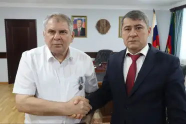 Уроженца Кизилюртовского района Багавдиншайиха Гаджиэменова наградили медалью «За доблестный труд»