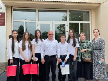 Юные жители Бабаюртовского района в рамках всероссийской акции получили первые паспорта гражданина РФ