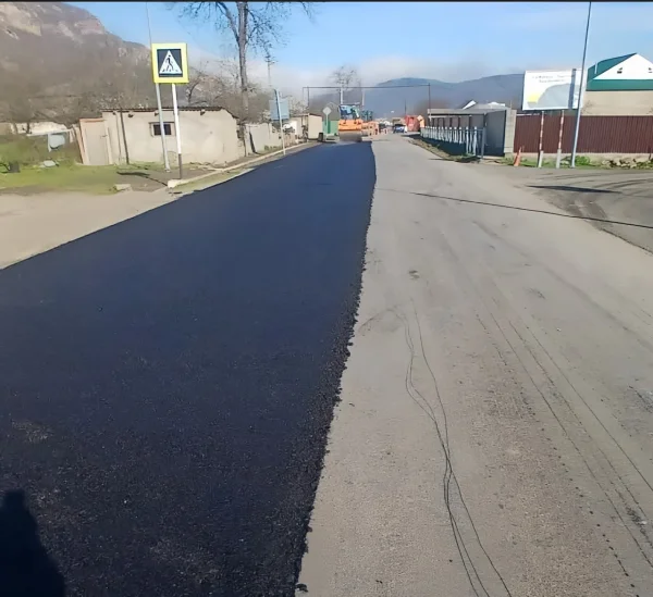 В Дагестане ремонтируют дорогу, связывающую семь муниципалитетов