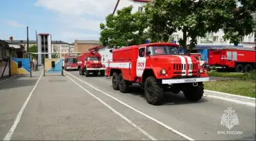 Дагестанские спасатели за сутки ликвидировали шесть пожаров и последствия двух ДТП