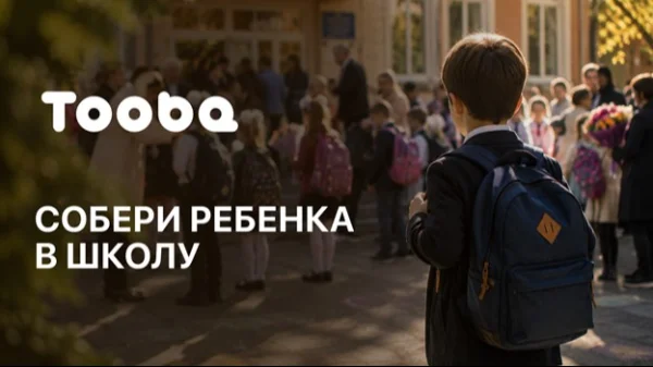 Акция «Собери ребёнка в школу» стартовала в приложении Tooba