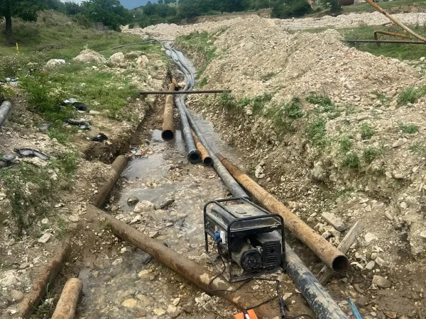 В селе Башлыкент Каякентского района восстановлено водоснабжение