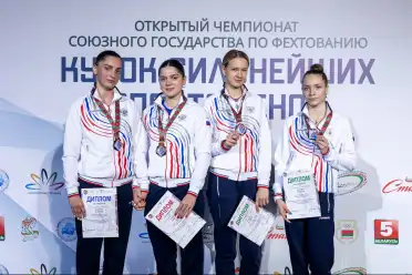 Фехтовальщица Айзанат Муртазаева выиграла турнир в Минске