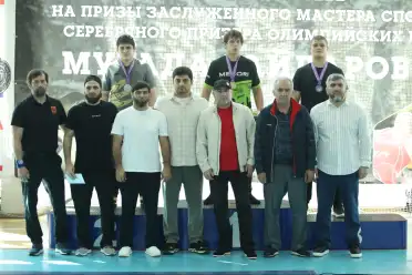Борцовский турнир на призы Мурада Гайдарова состоялся в Махачкале
