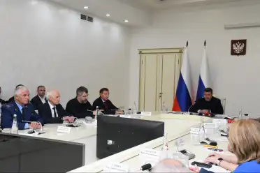 Врио Главы РД Федор Щукин встретился с Героями России – участниками акции «Вахта Героев Отечества»