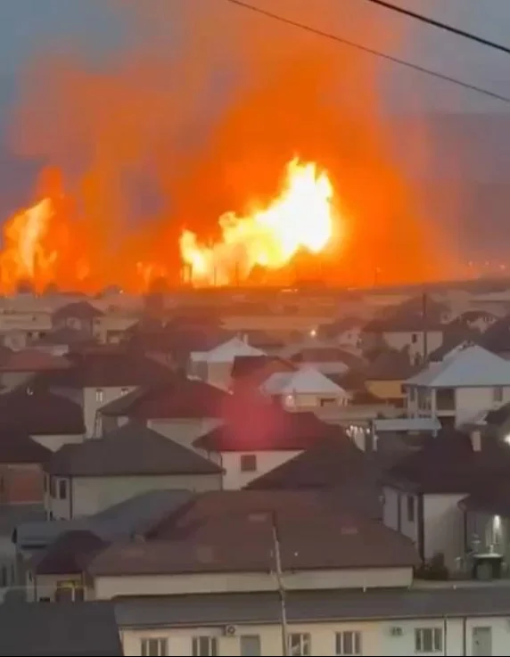 В Дагестане взорвалась АЗС