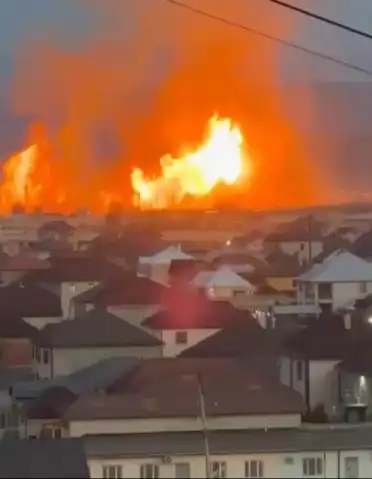 В Дагестане взорвалась АЗС