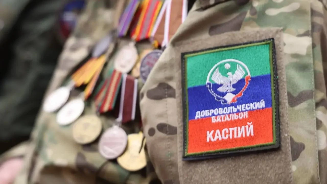 Федор Щукин поздравил состав батальона «Каспий» с трехлетней годовщиной