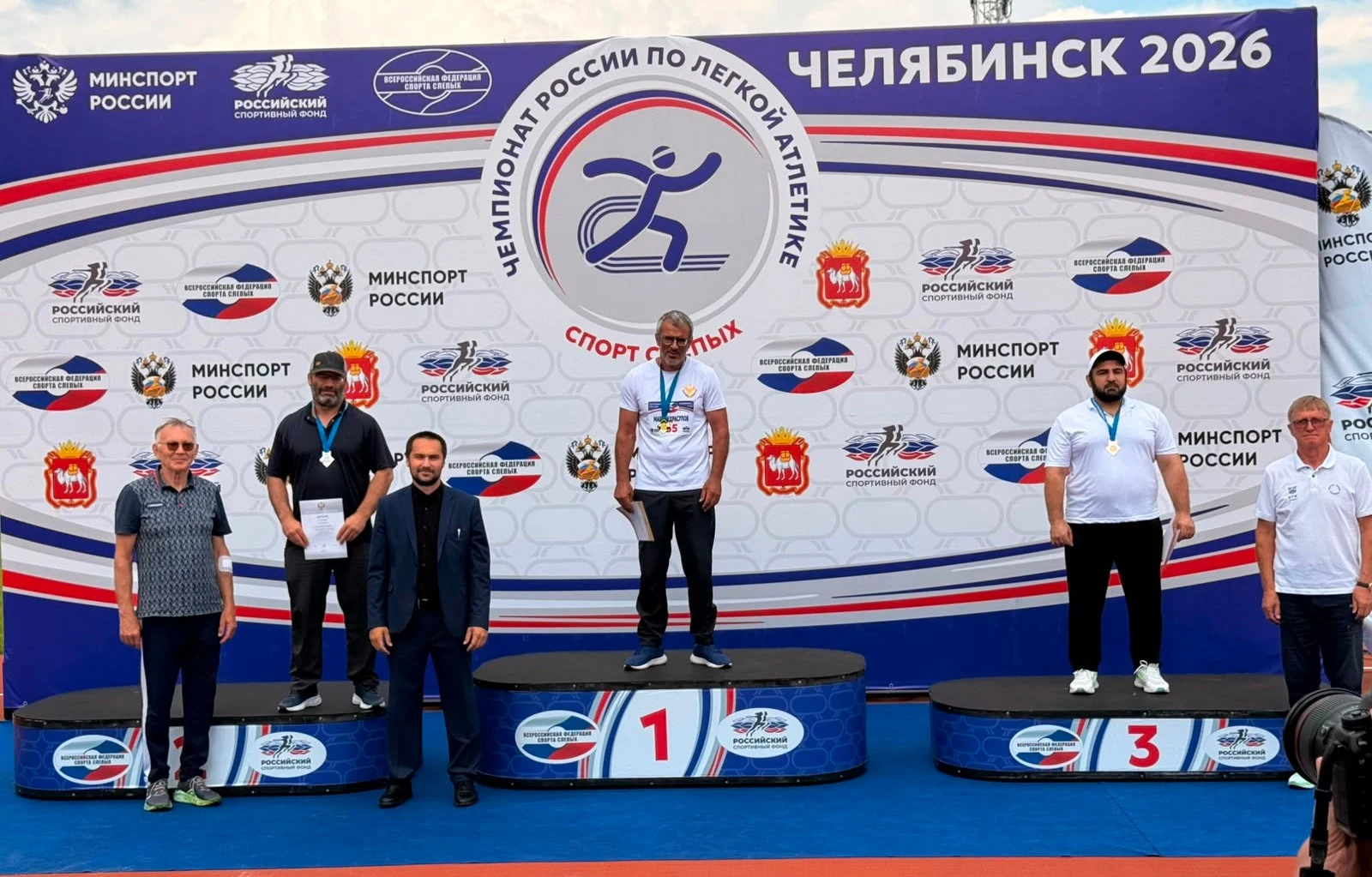 Дагестанские легкоатлеты завоевали 34 медали на чемпионате России по спорту слепых