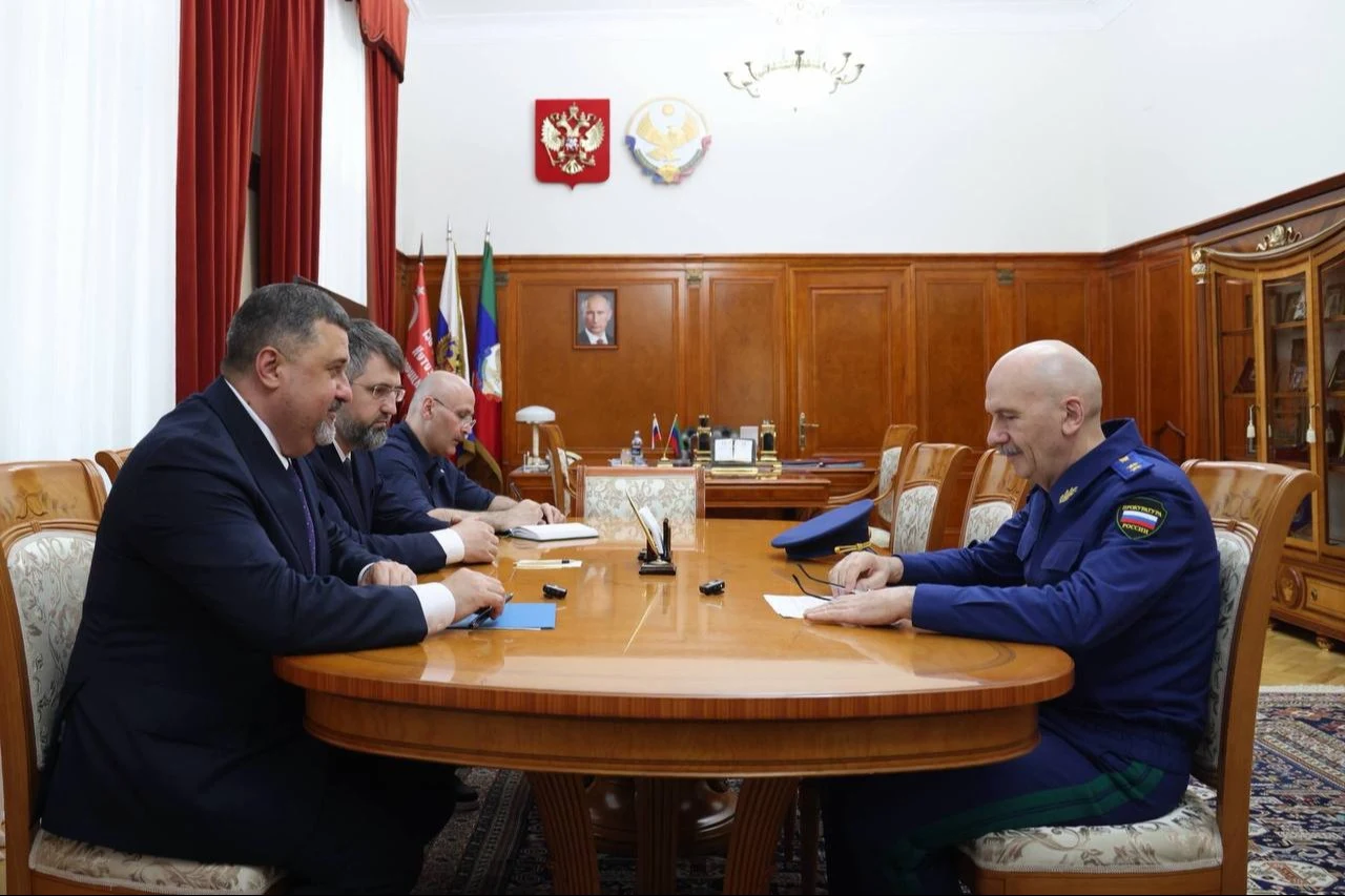 Федор Щукин провел встречу с заместителем Генпоркурора РФ Сергеем Бажутовым