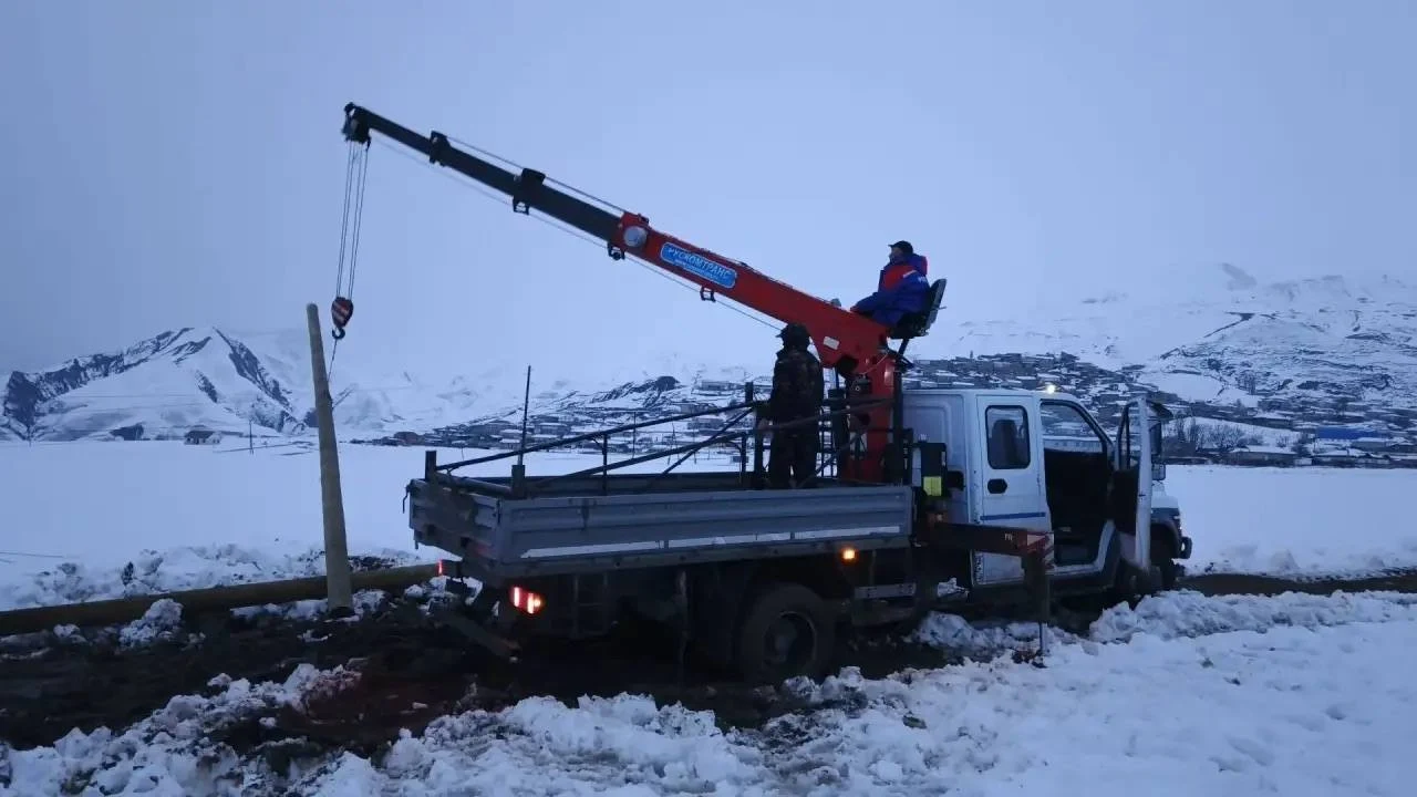 В Кулинском районе Дагестана восстанавливают школу и дома после стихии
