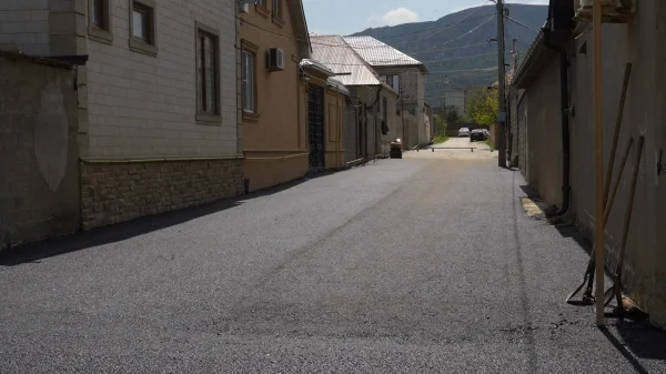 В Махачкале завершается ремонт Гумбетовской улицы в рамках нацпроекта «Инфраструктура для жизни»