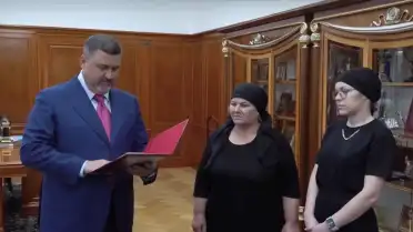 Фёдор Щукин встретился с семьей участника СВО Закира Курбанова