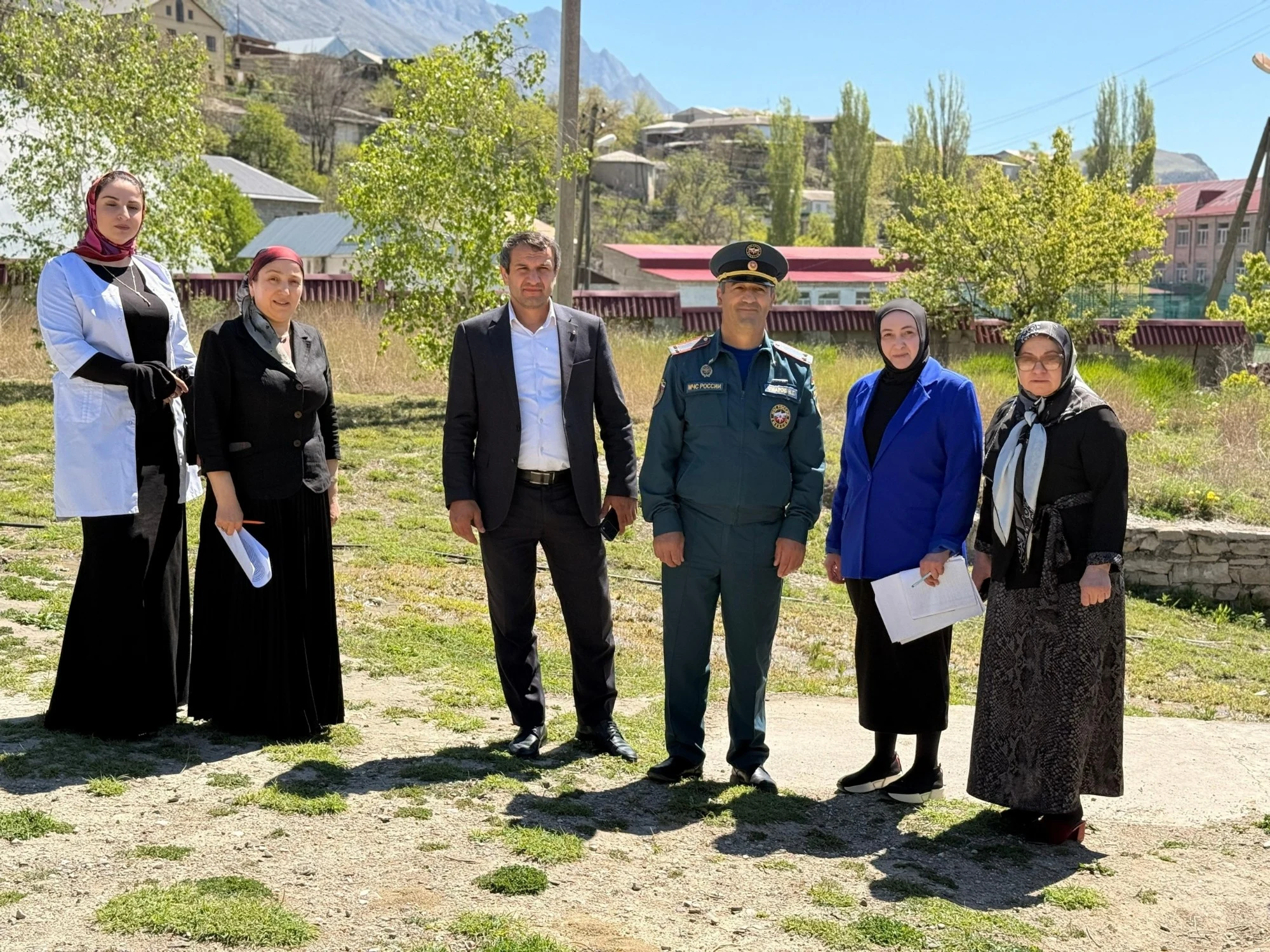 Всероссийские учения по гражданской обороне и ЧС прошли в Гергебильском районе