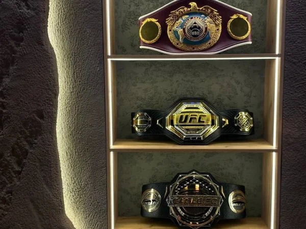 Чемпионские пояса дагестанских спортсменов представлены на КИФ-2026