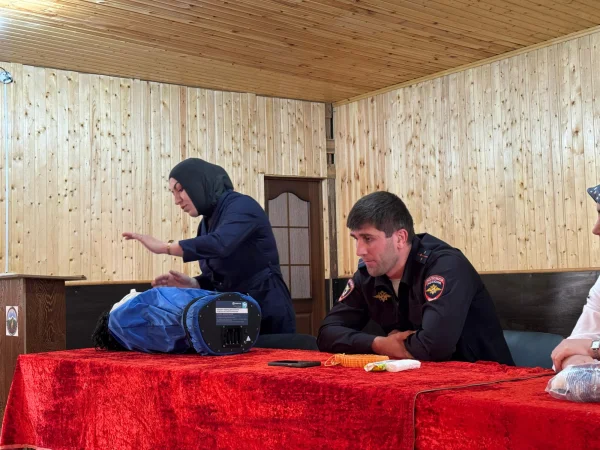 На территории Бежтинского участка прошел мастер-класс по оказанию первой помощи