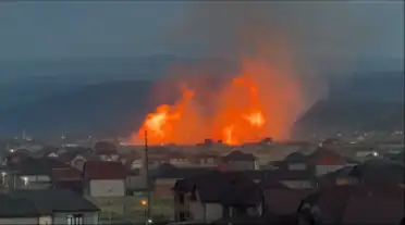 В Дагестане очевидец отравился дымом, снимая пожар на газопроводе