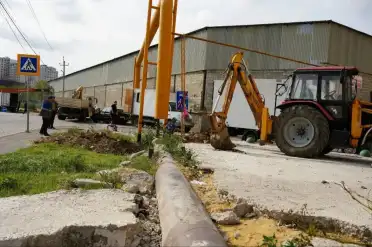 В Махачкале устранена утечка на поврежденном подземном газопроводе